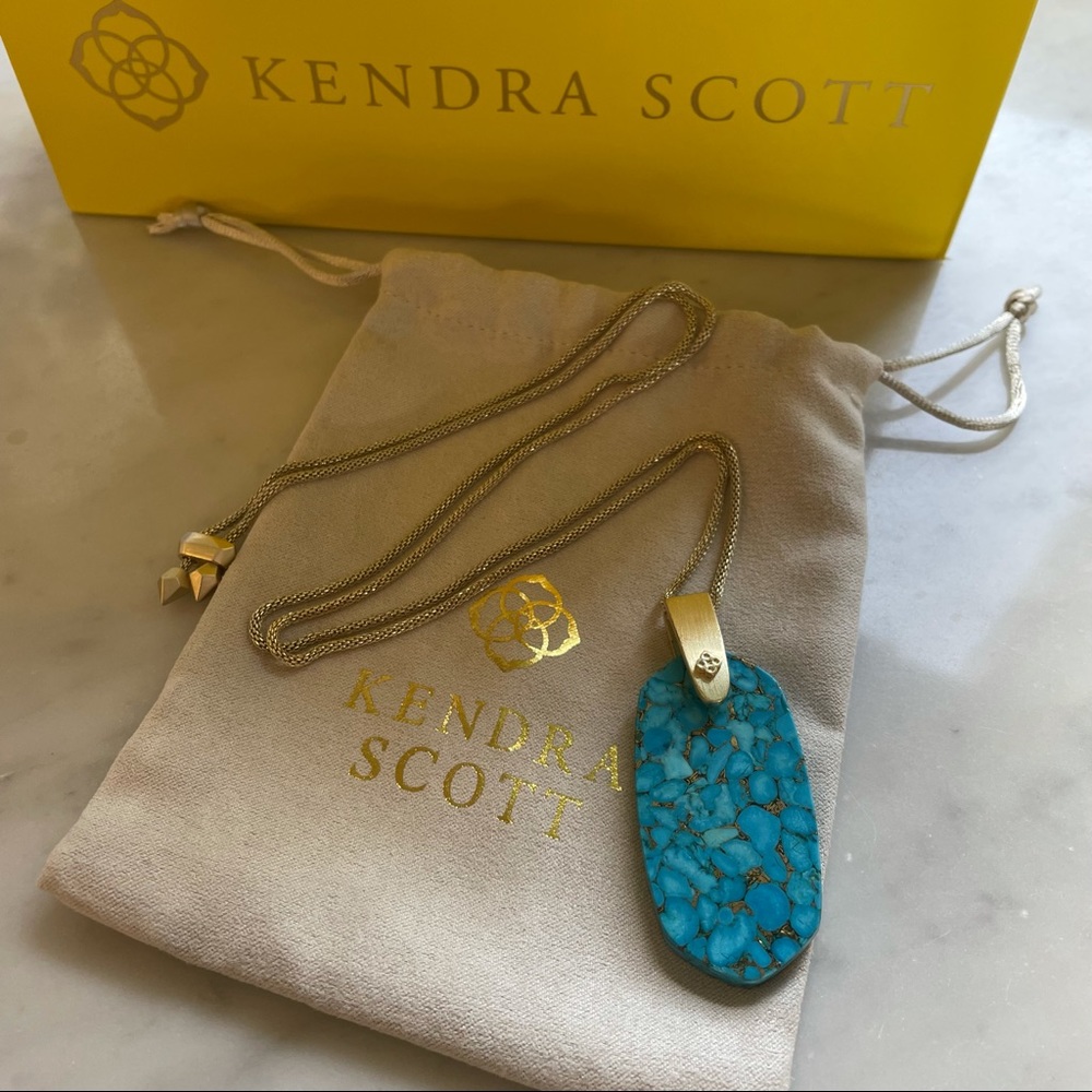 💛💛SALE💛💛Kendra Scott  Inez Turquoise Necklace